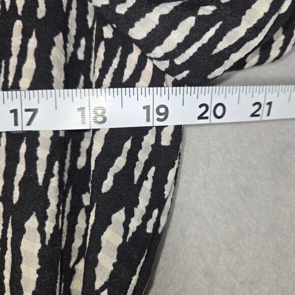 Grace Karin Womens Large Midi Dress Tiered Button Front Abstract Feminine Casual - Picture 8 of 12